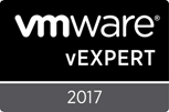VMware vExpert 2017 - Badge