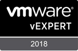 VMware vExpert 2018 - Badge