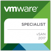 VMware vSAN 2017 Specialist - Badge