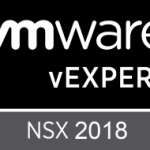 VMware vExpert NSX 2018 - Badge