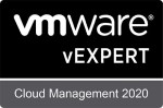 VMware vExpert Cloud Management 2020 - Badge