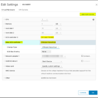 01 - Adding VMware Paravirtual SCSI Controller 01 - Adding VMware Paravirtual SCSI Controller