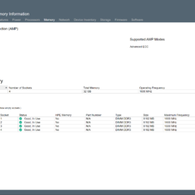 HPE ProLiant ML10 v2 - Intel I3-4170 - Memory HPE ProLiant ML10 v2 - Intel I3-4170 - Memory