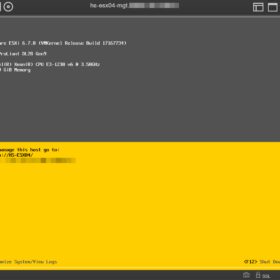 HPE ProLiant DL20 Gen9 - VMware ESXi 6.7 HPE ProLiant DL20 Gen9 - VMware ESXi 6.7