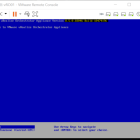 vRealize Orchestrator 8.X - Console vRealize Orchestrator 8.X - Console
