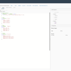 vRealize Orchestrator - Action - FormVmOsGuest 02 vRealize Orchestrator - Action - FormVmOsGuest 02