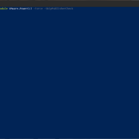 PowerCLI - Force a new install PowerCLI - Force a new install