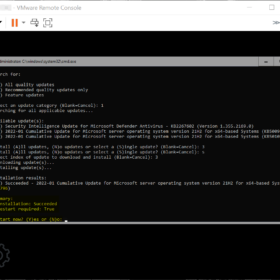 Windows Server 2022 Core - Installation successful Windows Server 2022 Core - Installation successful